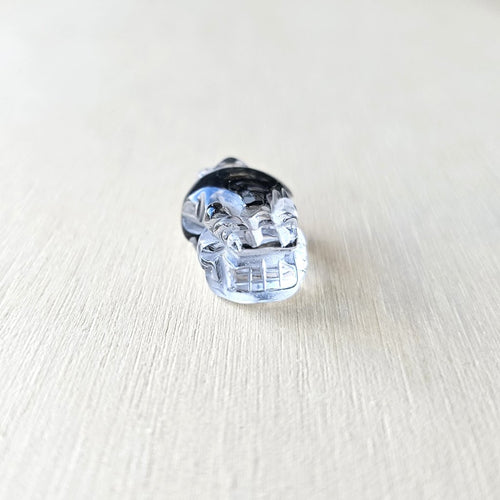Tourmalinated Quartz Pixiu | Guardian Of Sacred Boundaries