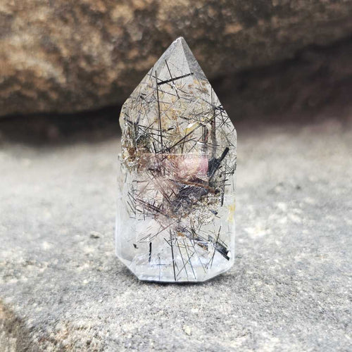 Tourmalinated, Inclusion Quartz Freeform | Whispers Of The Earth