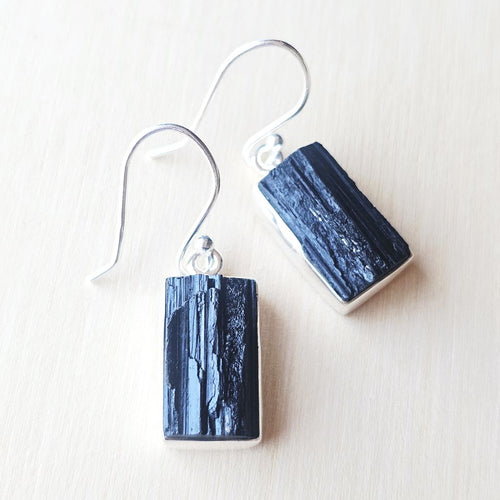 Tourmaline Earrings | Energetic Protection