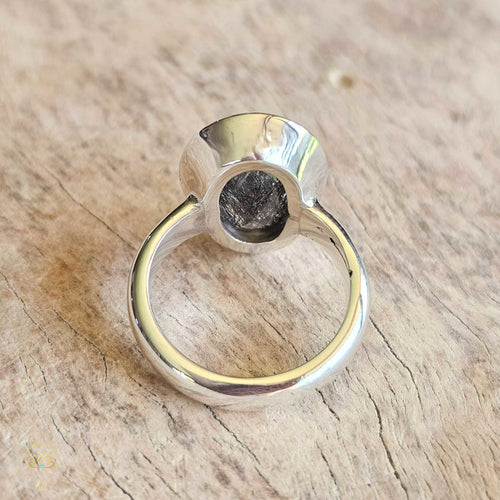 Tourmaline In Quartz Ring | Shadow and Light