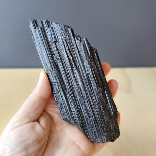 Tourmaline Specimen With Custom Stand | Earth's Guardian