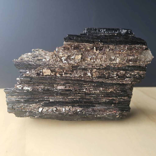 Tourmaline, Golden Mica & Quartz Specimen | The Power Conduit