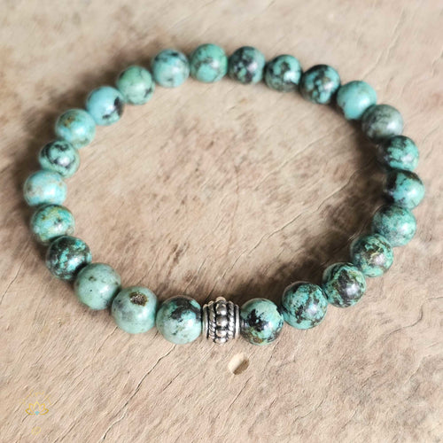 Turquoise Bracelet | 8mm Beads