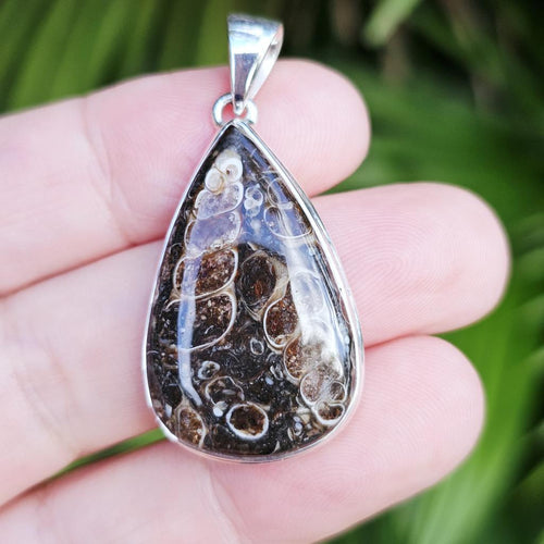 Turritella Jasper Pendant | Echo Of The Ancients