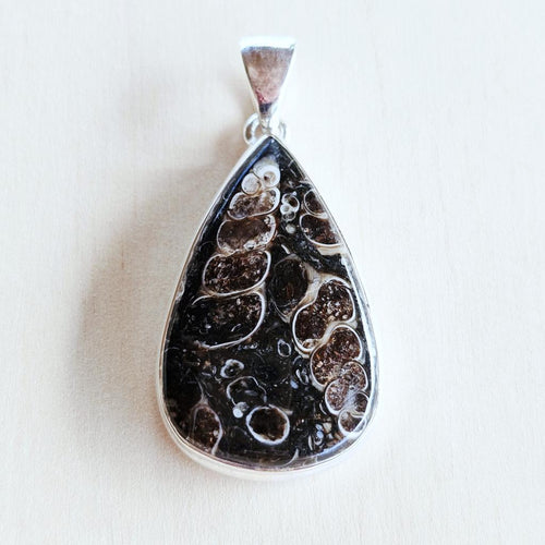 Turritella Jasper Pendant | Echo Of The Ancients