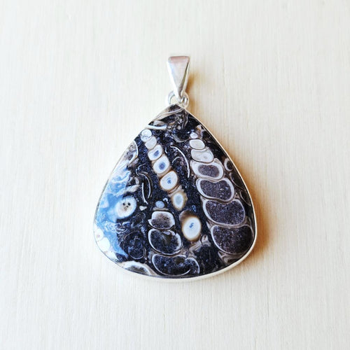 Turtella Jasper Pendant | Ancient Spirals