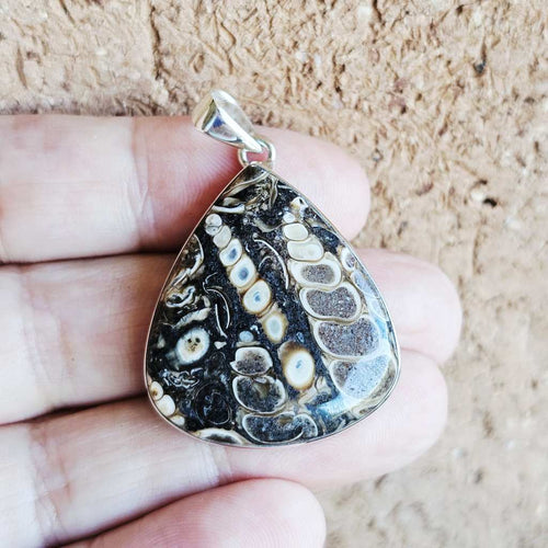 Turtella Jasper Pendant | Ancient Spirals