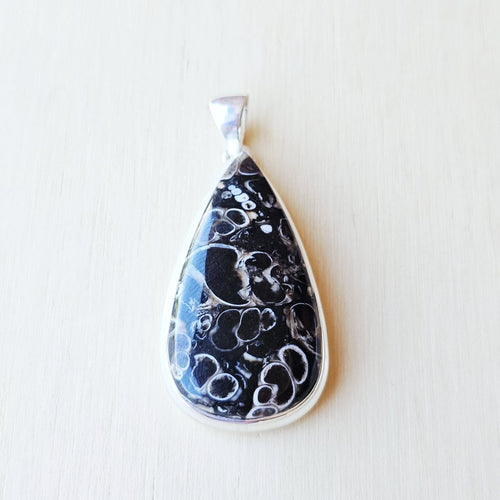 Turtella Jasper Pendant | Fossil Echo