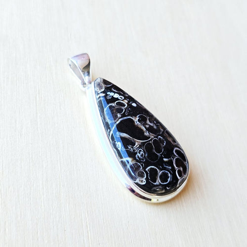 Turtella Jasper Pendant | Fossil Echo