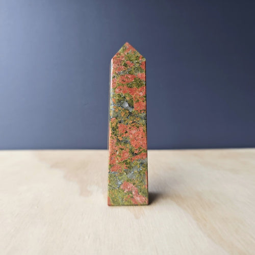 Unakite Obelisk | The Grounded Channel