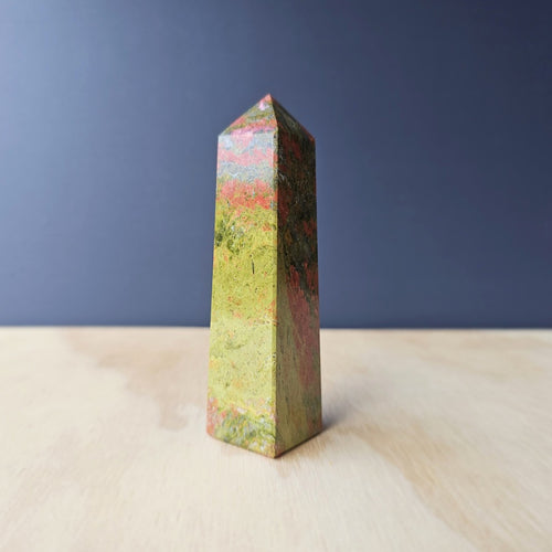 Unakite Obelisk | The Grounded Channel
