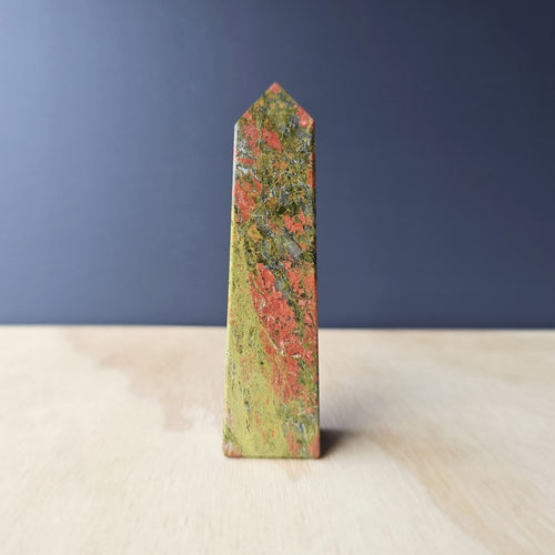 Unakite Obelisk | The Grounded Channel