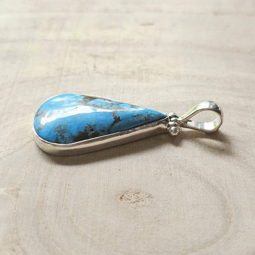 Unstabilised Turquoise Pendant | Harmonious Energy