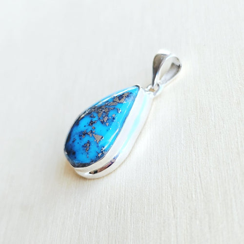 Unstabilised Turquoise Pendant | Royal Energy
