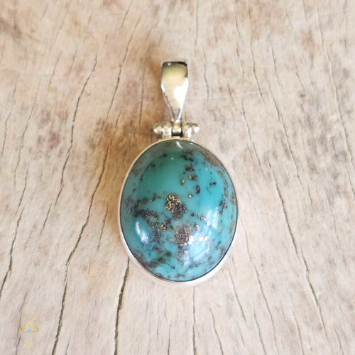 Unstabilised Turquoise Pendant | Spiritual Truth