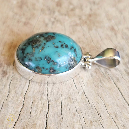 Unstabilised Turquoise Pendant | Spiritual Truth