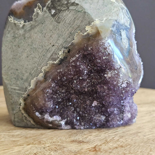 Uruguay Amethyst | Cut Base Geode 678gms