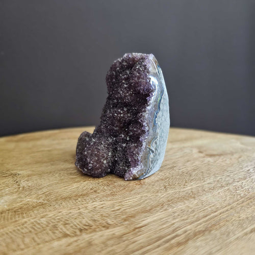 Uruguay Amethyst | Cut Base Geode 678gms