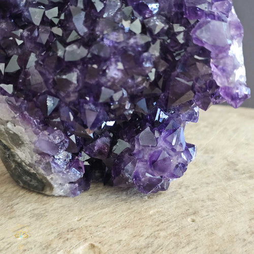 Uruguay Amethyst | Cut Base Geode 740gms