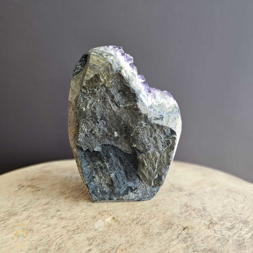 Uruguay Amethyst | Cut Base Geode 740gms