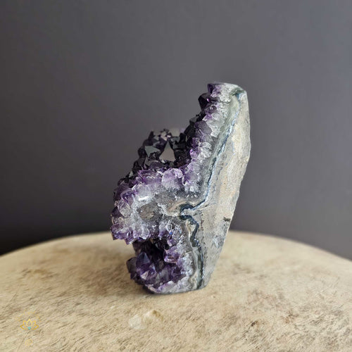 Uruguay Amethyst | Cut Base Geode 740gms