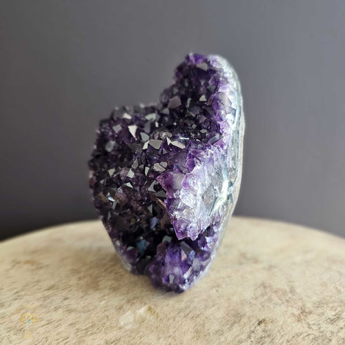 Uruguay Amethyst | Cut Base Geode 740gms