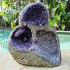 Uruguay Amethyst Geode | Triple-Chamber 12.1kgs