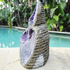Uruguay Amethyst Geode | Triple-Chamber 12.1kgs