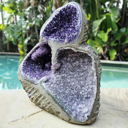 Uruguay Amethyst Geode | Triple-Chamber 12.1kgs
