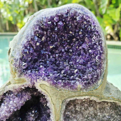 Uruguay Amethyst Geode | Triple-Chamber 12.1kgs