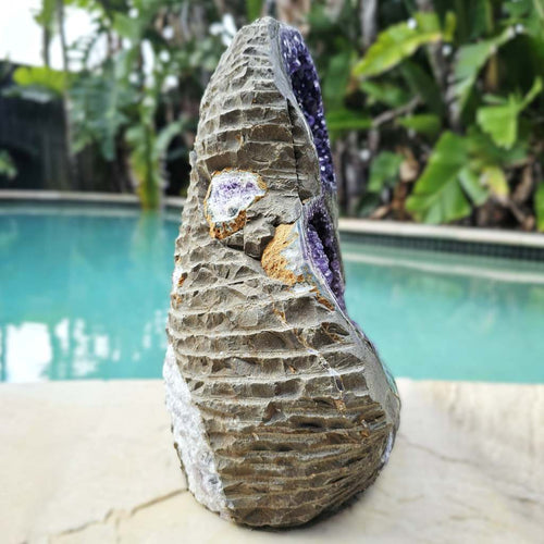 Uruguay Amethyst Geode | Triple-Chamber 12.1kgs