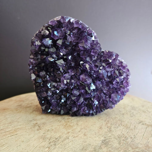 Uruguay Amethyst | Standing Heart 986gms