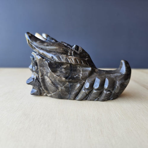 Volcanic Agate Dragon Head | Earthfire Ascendant