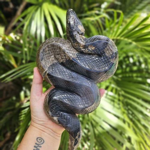 Volcanic Agate Snake | Serpent Of The Earth