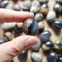 Volcanic Agate Tumbled Stones