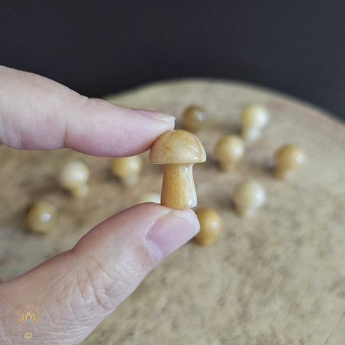 Yellow Aventurine Mini Mushrooms