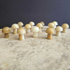 Yellow Aventurine Mini Mushrooms