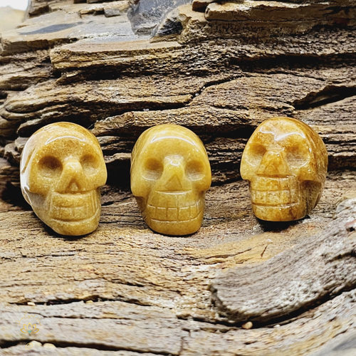 Yellow Aventurine | Mini Skulls