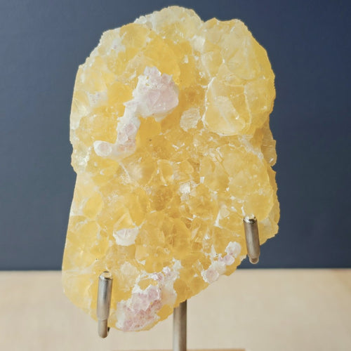 Yellow Botryoidal Fluorite & Purple Octahedral Fluorite | 528gms
