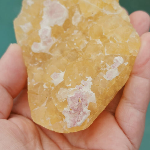 Yellow Botryoidal Fluorite & Purple Octahedral Fluorite | 528gms