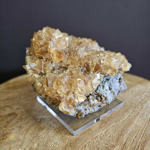 Yellow Cubic Calcite | Specimen 2.38kgs