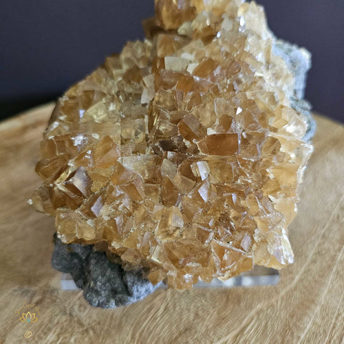 Yellow Cubic Calcite | Specimen 2.38kgs