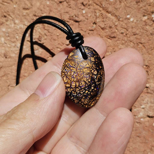 Yowah Nut Opal Pendant | Dream Flow Opal