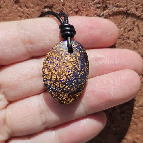 Yowah Nut Opal Pendant | Dream Flow Opal