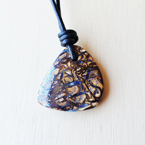 Yowah Nut Opal Pendant | Earth's Whisper