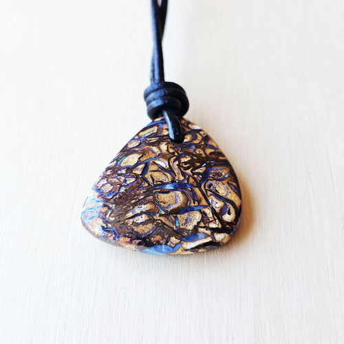 Yowah Nut Opal Pendant | Earth's Whisper