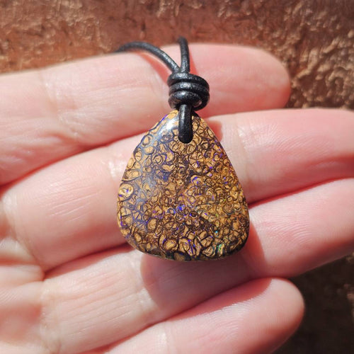 Yowah Nut Opal Pendant | Outback Pulse