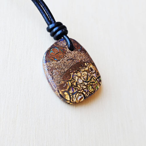 Yowah Nut Opal Pendant | Songline Opal