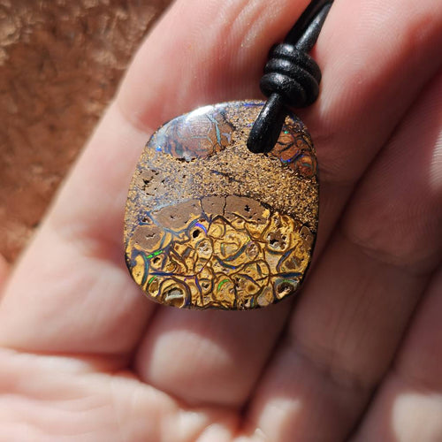 Yowah Nut Opal Pendant | Songline Opal