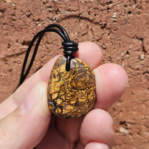 Yowah Nut Opal Pendant | The Earthline Opal